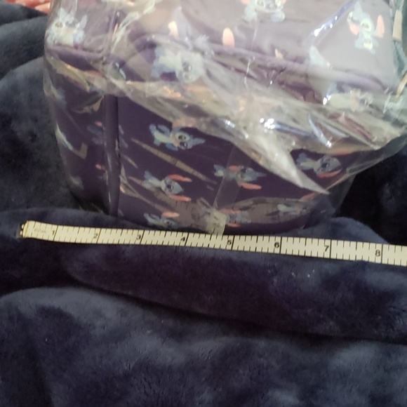 Disney Loungefly Stitch purple/blue mini backpack - Picture 7 of 7